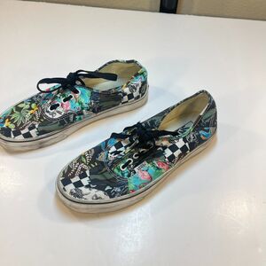 VANS AUTHENTIC MASH UP MULTI FLORAL SHOES Sz Womens 9 / Mens 7.5